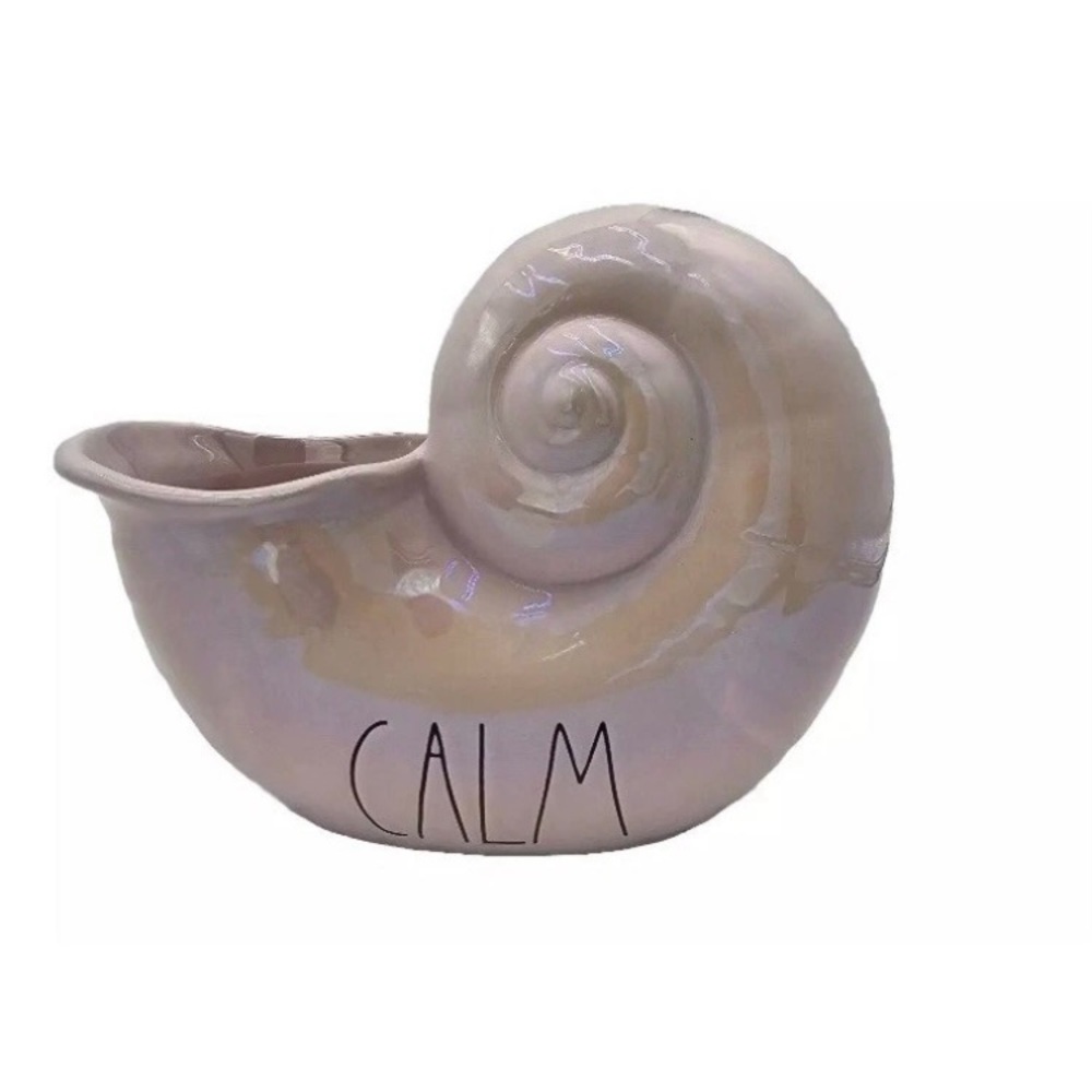 Rae Dunn Calm Nautilus Shell - Cream
